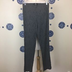 Offer. NWOT Dennis by Dennis Basso grey textured active wear lounge pants size 6